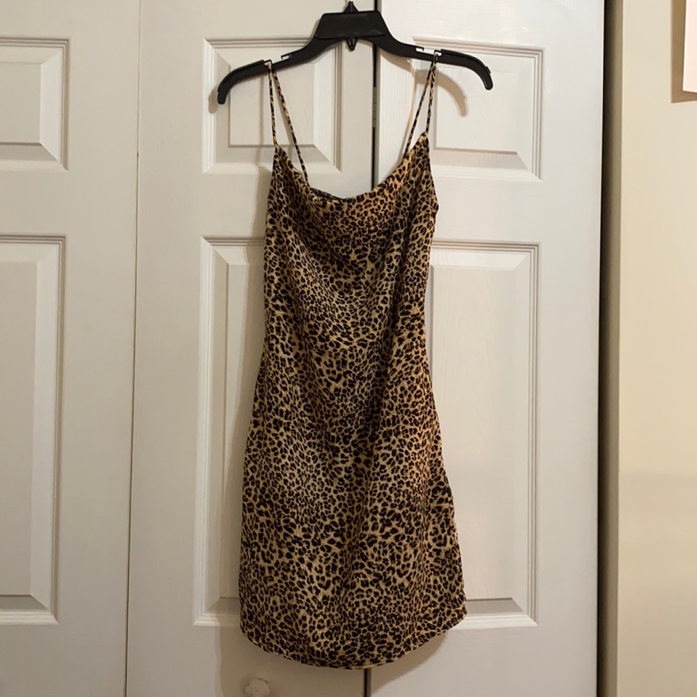 Cheetah Mini Dress